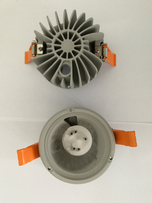 IP54 9W led downlight heat sink