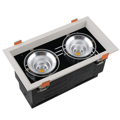 2X9W LED grille downlight