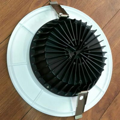 10 inch led downlight back side