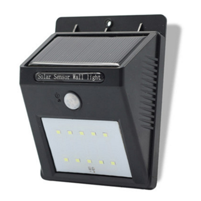 1W Sensor Solar LED Wall Light