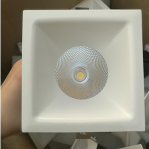 oblique square led downlight 15w