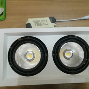 double led grille downlights