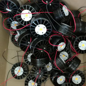 led grille downlight heat sink