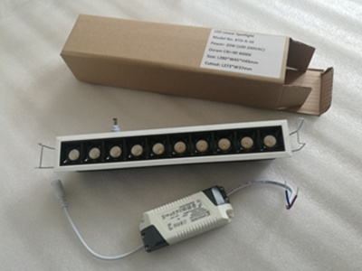 led linear downlight with aluminum factory