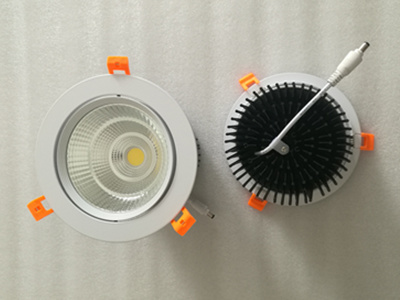 Cheap Price Adjustable LED Downlight 40W White Or Black